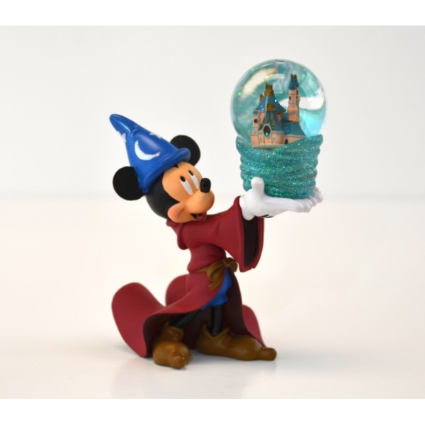 Mickey Mouse and Cinderella Castle Snow Globe